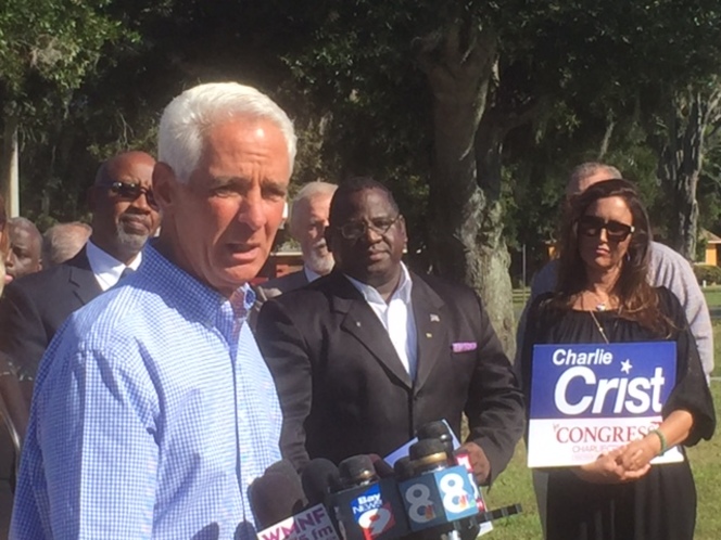 Former Gov. Charlie Crist announced he will run for Congress on Oct. 20 2015