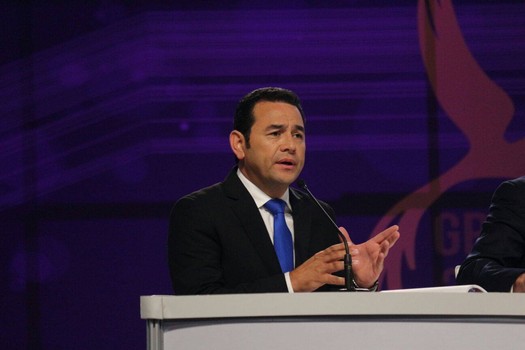 Former TV comedian Jimmy Morales wins presidential election in Guatemala