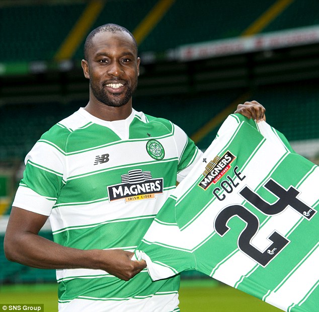 Former West Ham striker Carlton Cole joined Celtic until the summer of 2017 on Thursday