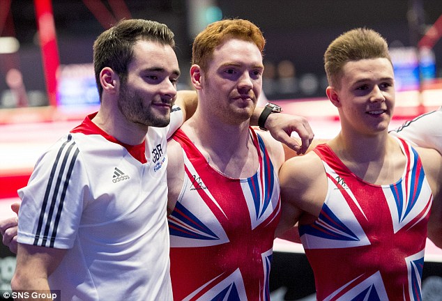 GB team consists of Max Whitlock Dan Purvis Louis Smith Nile Wilson Kristian Thomas and Brinn Bevan