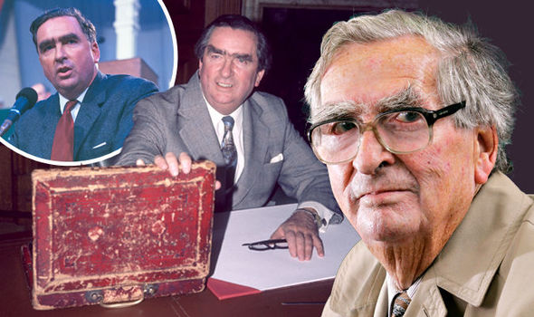 Denis Healey has died at the age of 98