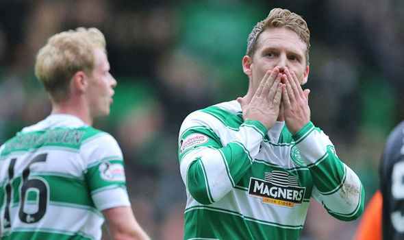 Kris Commons celebrates scoring