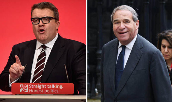 Tom Watson and Lord Brittan