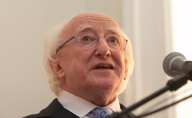 Gareth Chaney Collins

President of Ireland Michael D Higgins