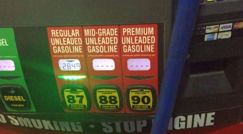 New Jersey gas prices rise slightly