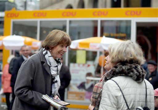 German mayoral candidate stabbed in the neck with hunting knife 'over her