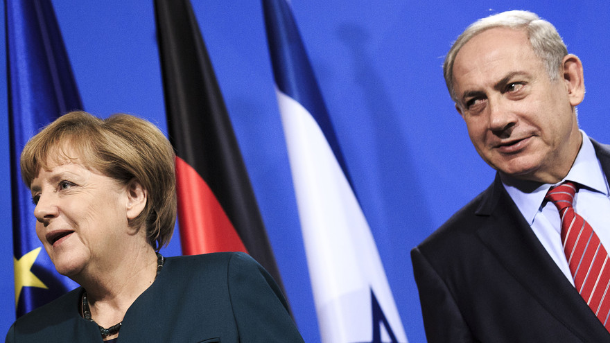 Getty Images  Carsten Koall              Israeli Prime Minister Benjamin Netanyahu met with German Chancellor Angela Merkel on Wednesday in Berlin