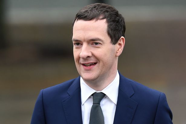 Britain's Chancellor of the Exchequer George Osborne arrives at the annual Conservative Party Conference in Manchester