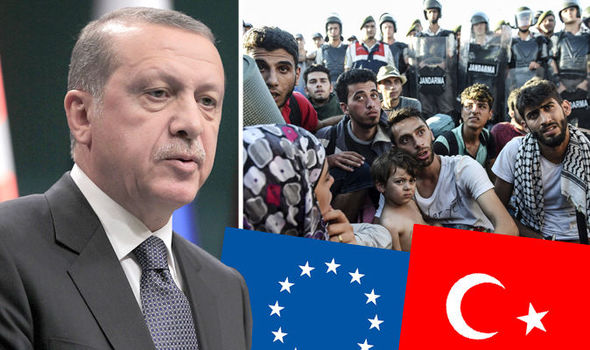 GettyTayyip Erdogan's Turkey has become the gateway for migrants into Europe