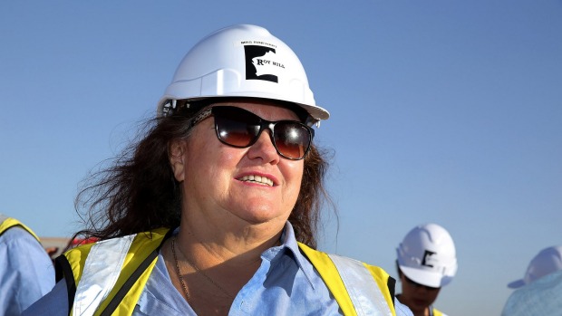 Gina Rinehart's battle with Rio over royalties had been running over several years