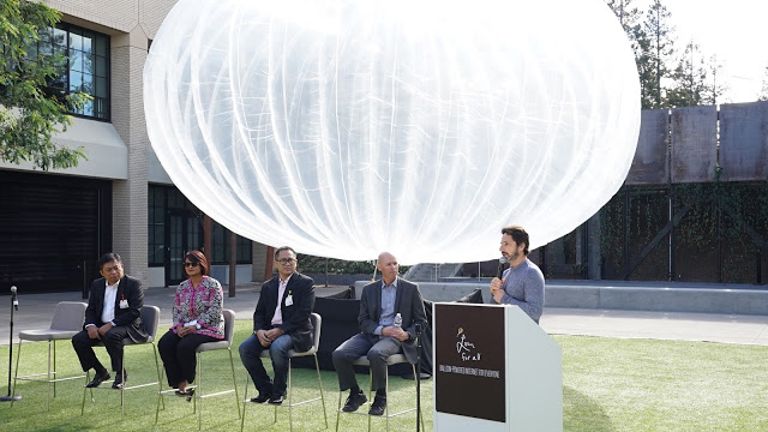 Google Parent to Launch Internet-Beaming Balloons in Indonesia