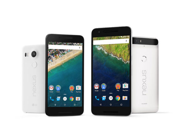 Google to Launch LG Nexus 5X & Huawei Nexus 6P in India on October 13