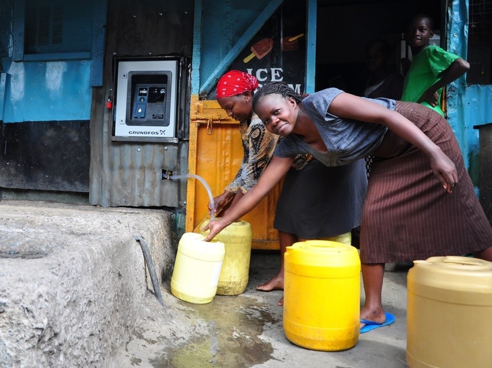 Grundfos has developed an online water management system for communities in Kenya. Image UNFCCC