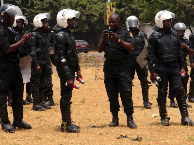 Police in Guinea