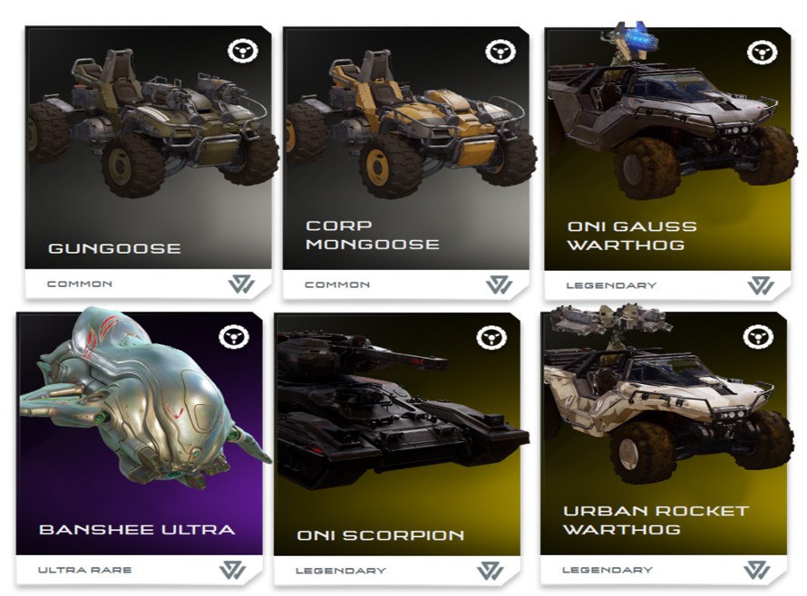 REQ system Halo Halo 5 Guardians Warzone UNSC Vehicles