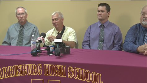 Harrisburg High School leadership. Image courtesy KSFY TV