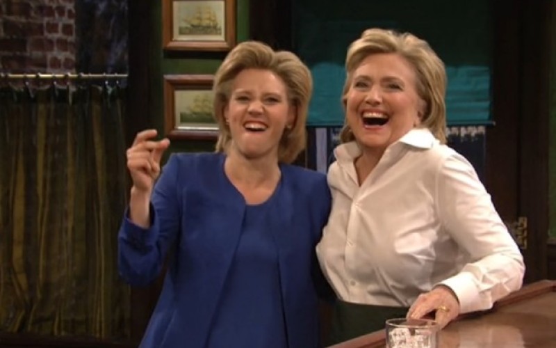 Watch Hillary Clinton Take on Hillary Clinton on SNL