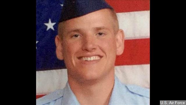 Airman 1st Class Spencer Stone who was hailed as a hero for helping to subdue an attacker on a French train in August was stabbed in California and was in stable condition an Air Force spokesman said Thursday