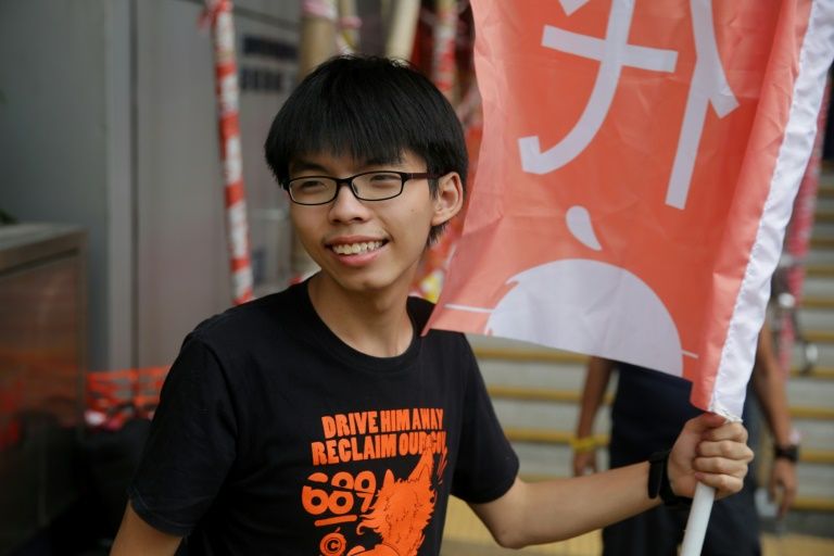 Hong Kong student leader Wong in court bid over vote rules