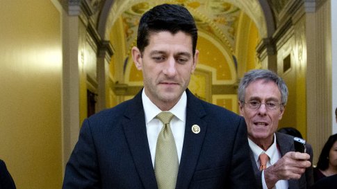 Rep. Paul Ryan told House Republicans he would only serve as speaker if they would embrace him as a consensus candidate