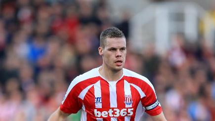 Stoke's Ryan Shawcross is on the comeback trail but will not feature in Monday's clash with Swansea