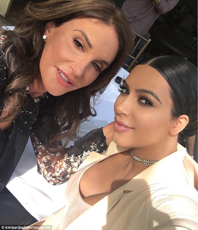 I love you! Kim Kardashian wished Caitlyn Jenner a very happy 66th birthday on Wednesday with a sweet note on Instagram