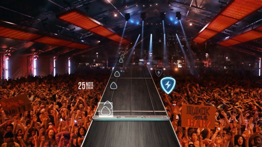 This video game image released by Activision shows a scene from'Guitar Hero Live