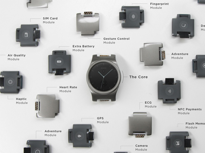 Blocks Modular Smartwatch iPhone Android