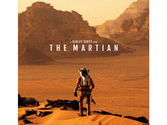 In the film Damon’s character Mark Watney is presumed dead on his mission to Mars