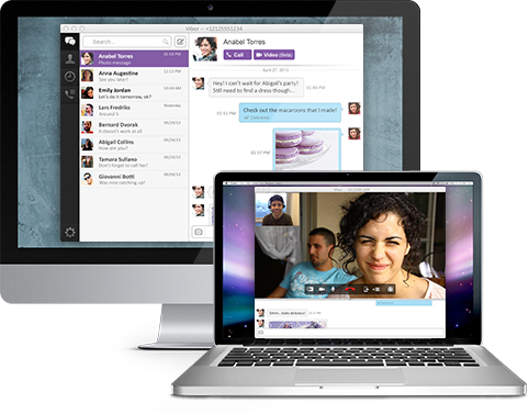 Intel Viber desktop for Windows and Mac OS X