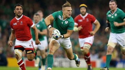 Ian Madigan centre has been dubbed Paul Gascoigne by his Ireland team-mates