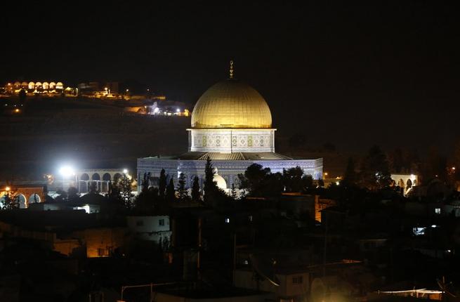 3 2015 shows the golden dome of the Dome of the Rock mosque on the Al Aqsa mosque compound in Jerusalem's Old City