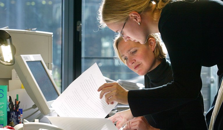 JOHANNES EISELE  AFP  Getty ImagesA new study looks at the wide disparities in gender representation in the workplace