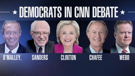 Democratic debate Who are the candidates