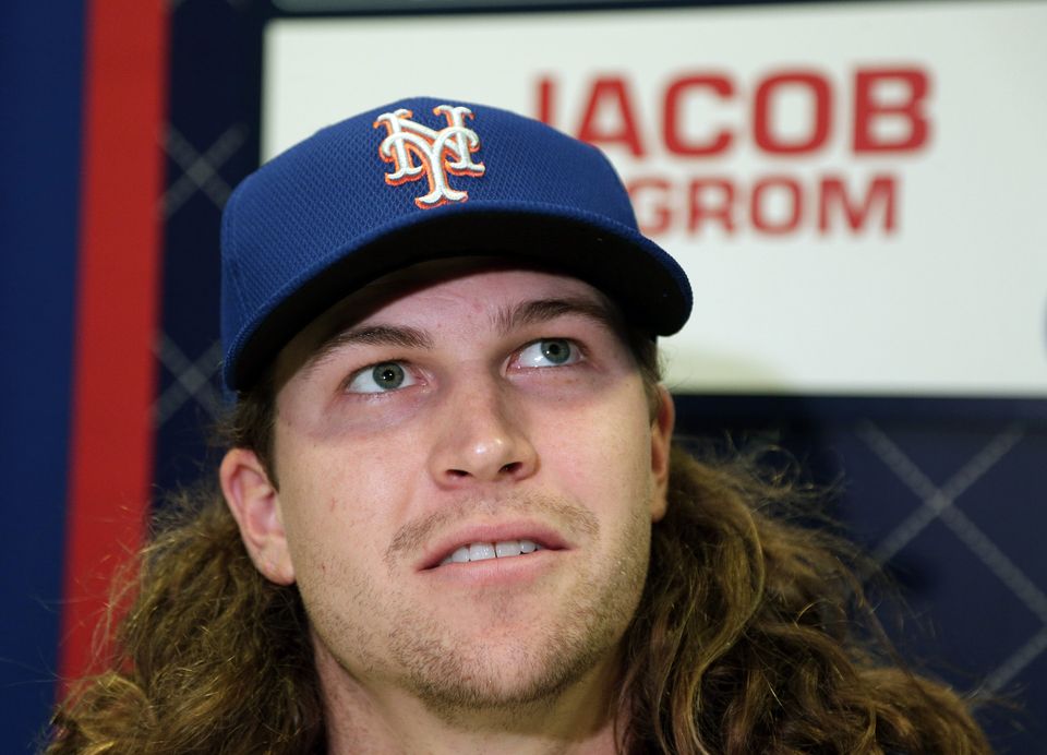 Mets&#39 hairy situation Wright jokes long locks look bad