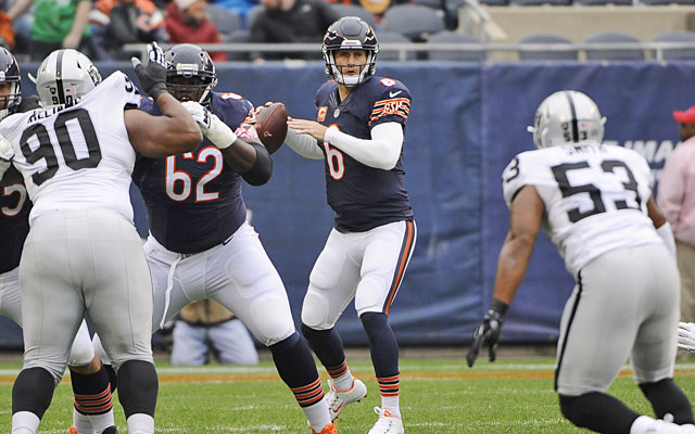 Jay Cutler came through Sunday to lead the Bears to their first victory of the season