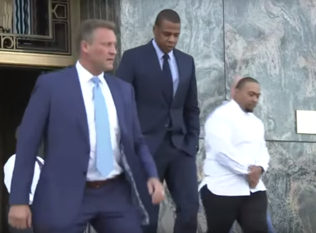 Jay Z attends start of copyright trial over 1999 hit Big Pimpin'