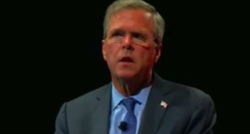 Former Florida Gov. Jeb Bush during his appearance at the Southern Baptist Convention’s Ethics & Religious Liberty Commission on Aug. 4 2015