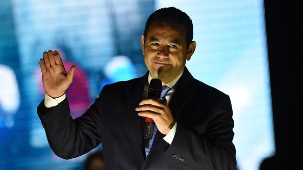 Jimmy Morales has decisively won Guatemala's Presidential Election following a run off against Sandra Torres- Johan Ordonez  AFP  Getty Images