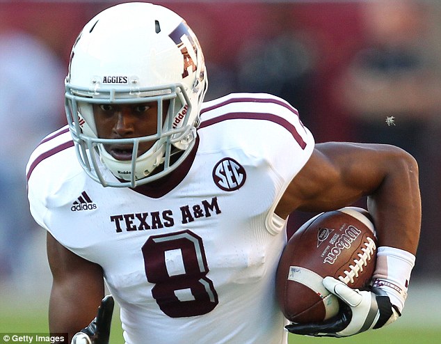 Johnson who played football for Texas A&M in 2012 admitted killing a jogger at random according to police