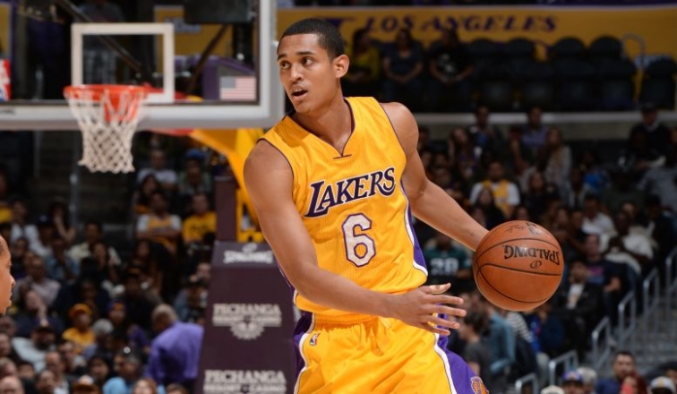 Jordan Clarkson looks to pass against Portland on Oct. 19. 
  
   

   Injury Report Clarkson's Shoulder'Normal