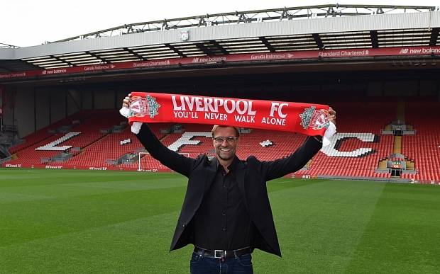 Jurgen Klopp is the new manager of Liverpool