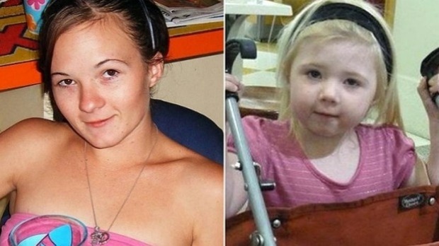 Karlie Pearce Stevenson and daughter Khandalyce whose bodies were found in different states five years apart