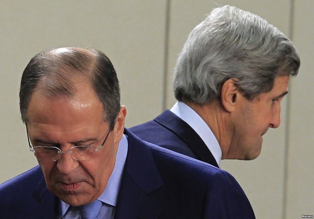 Kerry calls Lavrov over Syria Ukraine