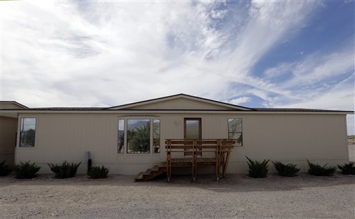 Steps lead to the entrance to the suite at the Love Ranch brothel Wednesday Oct. 14 2015 in Crystal Nev. were former NBA basketball player Lamar Odom was found unconscious the day before. Odom the NBA star and reality TV personality embraced by teamm