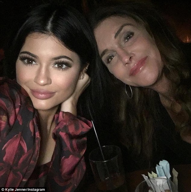 Fancy seeing you here! Out on a date night with boyfriend Tyga Kylie Jenner bumped into her father Caitlyn Jenner and older sister Kourtney Kardashian as they dined at Nobu restaurant on Thursday night