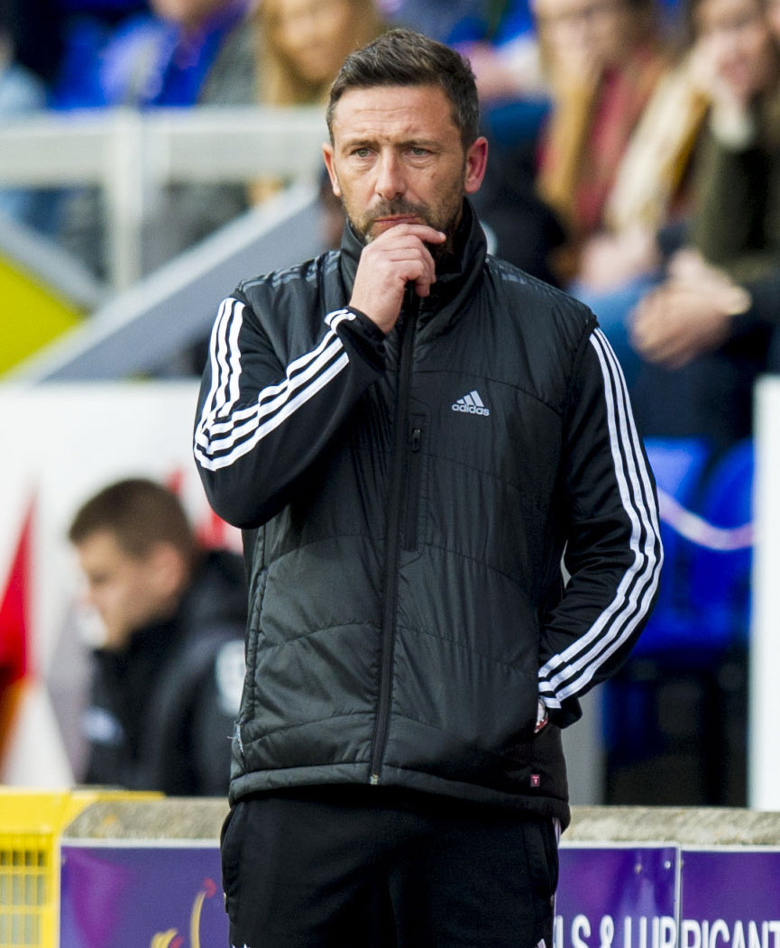 26/09/15 LADBROKES PREMIERSHIP. INVERNESS CT v ABERDEEN . TULLOCH CALEDONIAN- INVERNESS. Aberdeen manager Derek McInnes