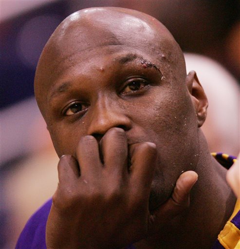 Lamar Odom Luke Walton