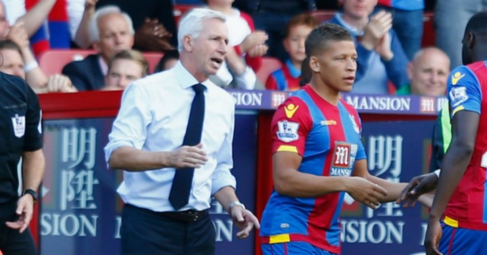 Alan Pardew Dwight Gayle Crystal Palace Football365