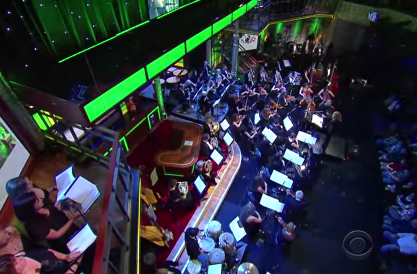 Orchestra plays Zelda music on Stephen Colbert's Late Show